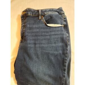 Talbots Slim Ankle Jeans Womens 18W Blue Y2K Mom